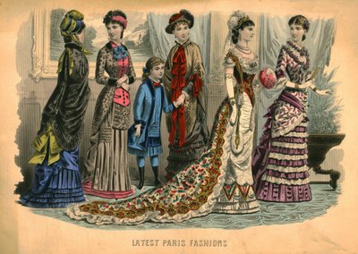 Ultime Mode di Parigi, 1881 da Unbekannt