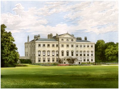 Lathom House, Lancashire, casa di Lord Skelmersdale, c1880 da Unbekannt