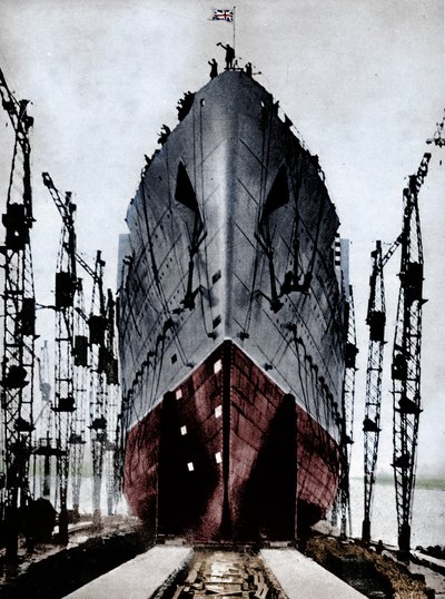 Varo del transatlantico Cunard 