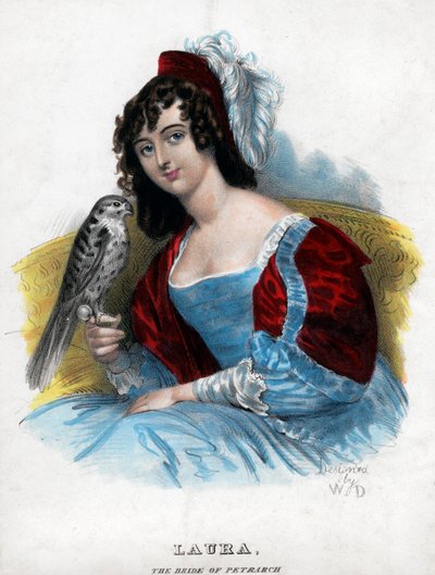 Laura, la sposa di Petrarca, c. 1770-1840 da Unbekannt