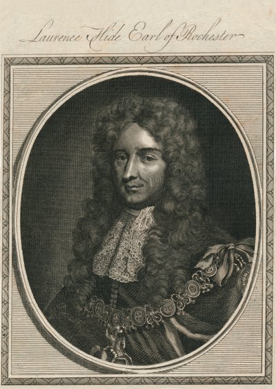 Laurence Hide Conte di Rochester, 1785 da Unbekannt