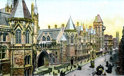 Tribunali, Londra, XX secolo da Unbekannt