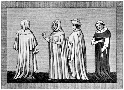 Abiti legali, XIV-XV secolo da Unbekannt