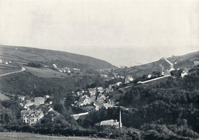 Laxey - Vista generale, 1895 da Unbekannt