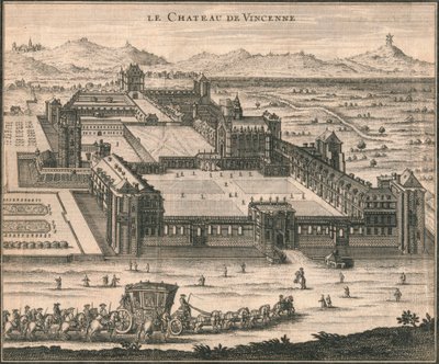 Le Chateau De Vincenne, 1723 da Unbekannt