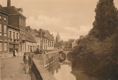 Le Quai des Ménétriers, c1928 da Unbekannt