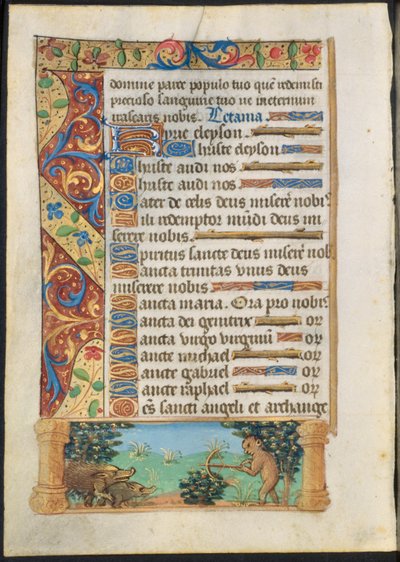 Foglio da un Libro d