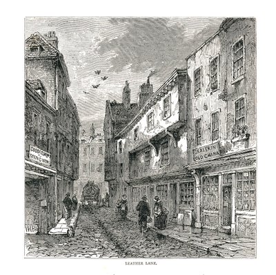 Leather Lane, 1878 da Unbekannt