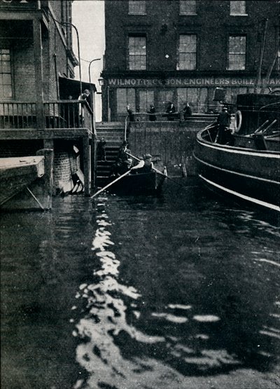 Partenza da Battle Bridge Stairs, Londra, c1900 1901 da Unbekannt