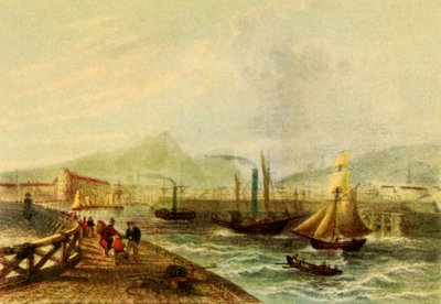 Porto di Leith, c1840, 1942 da Unbekannt