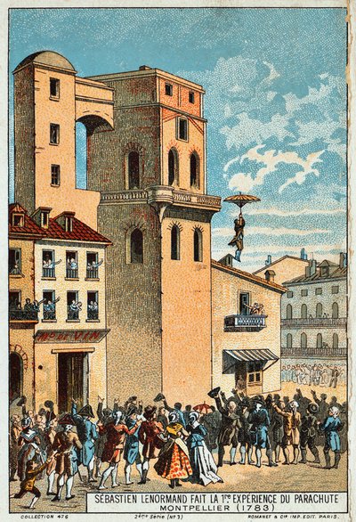 Lenormand salta dalla torre dell
