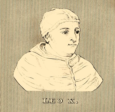 Leone X, 1475-1521, 1830 da Unbekannt