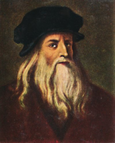 Leonardo da Vinci 1452-1519. - Autoritratto, 1934 da Unbekannt