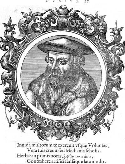 Leonhard Fuchs, botanico e medico tedesco da Unbekannt