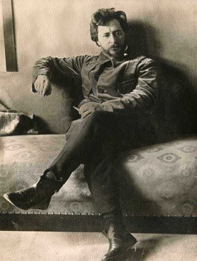 Leonid Andreyev, autore russo, inizio XX secolo da Unbekannt