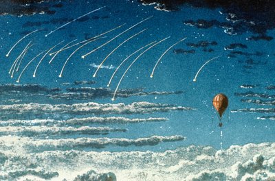 Pioggia di meteore Leonidi, 1870 da Unbekannt