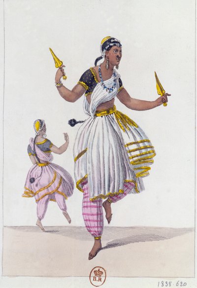 Les Bayaderes, 1838 da Unbekannt