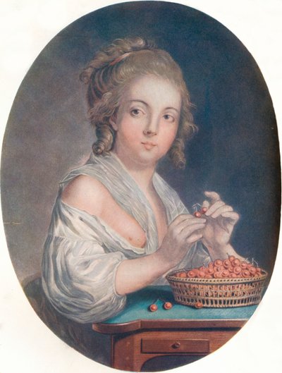 Le ciliegie, XVIII secolo da Unbekannt