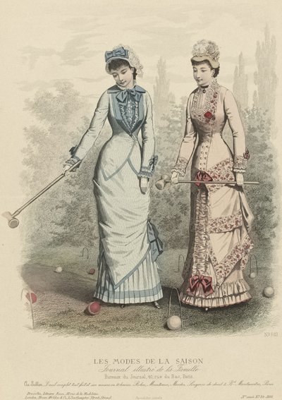 Les Modes de la Saison, Journal illustré de la Famille da Unbekannt