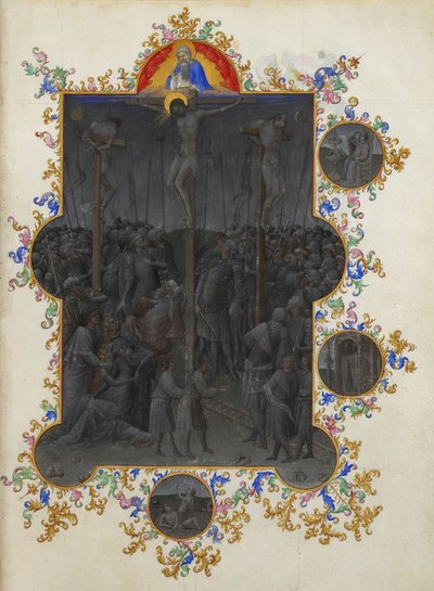 Les Très Riches Heures del duca di Berry, Folio 153r - La morte di Cristo da Unbekannt