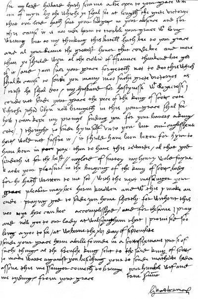 Lettera di Caterina d