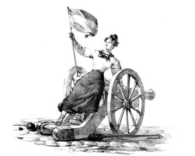 Libertà, Rivoluzione del 27-29 luglio 1830, Parigi da Unbekannt