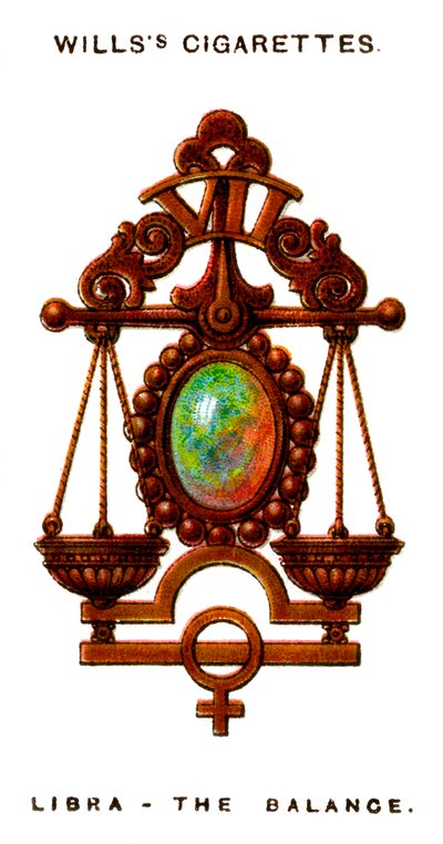 Libra, La Bilancia, 1923 da Unbekannt