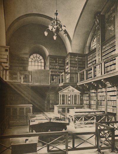 Biblioteca della Cattedrale di San Paolo nel transetto occidentale da Unbekannt