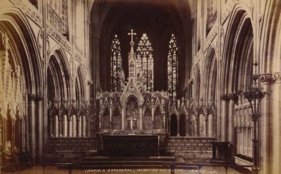 Cattedrale di Lichfield, Reredos e Altare da Unbekannt