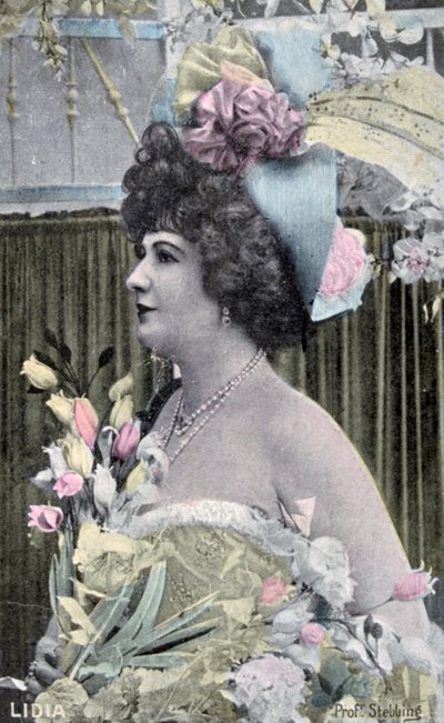 Lidia, cartolina francese vintage, c1900 da Unbekannt