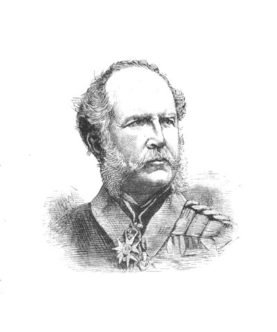 Tenente-Gen. Sir John Adye, Capo di Stato Maggiore, c1882-1885 da Unbekannt