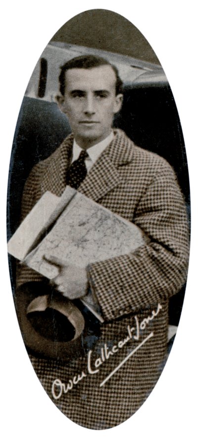Tenente Owen Cathcart Jones, pilota britannico, 1935 da Unbekannt