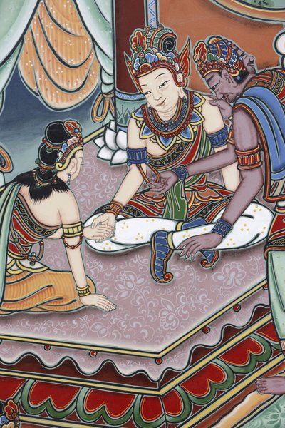 La vita del Buddha Quando il ragazzo raggiunse l