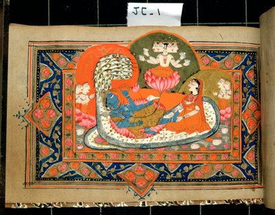 Vita di Krishna, XVIII-XIX secolo da Unbekannt