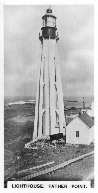 Faro, Father Point, Quebec, Canada, c1920 da Unbekannt