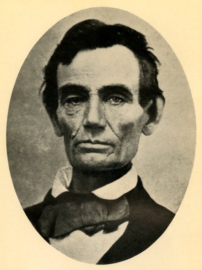 Lincoln, 1858, 1930 da Unbekannt