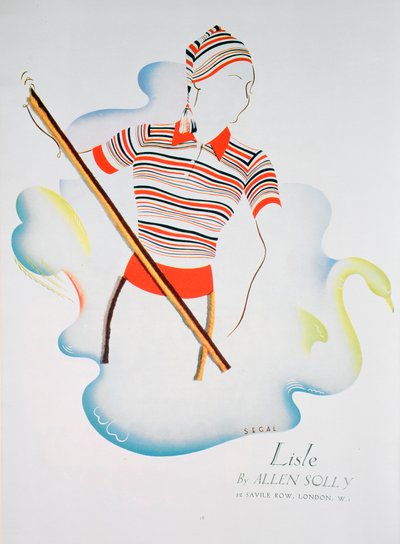 Lisle di Allen Solly, pubblicità di moda, 1937 da Unbekannt