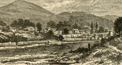 Ponte di Llangollen da Unbekannt