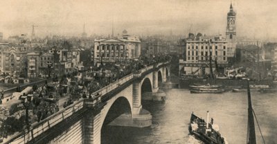 Ponte di Londra, c1906 da Unbekannt
