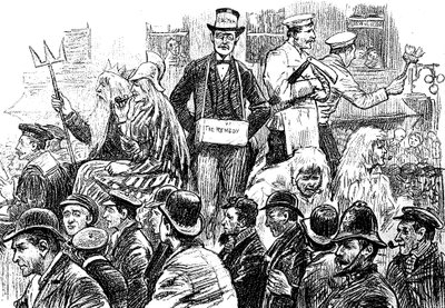 Sciopero dei portuali di Londra, settembre 1889 da Unbekannt