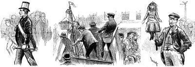 Sciopero dei portuali di Londra, settembre 1889 da Unbekannt