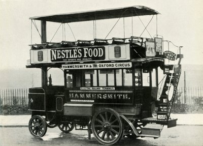 Autobus a vapore di Londra, 1902, 1947 da Unbekannt