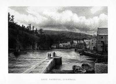 Porto di Looe, Cornovaglia, Inghilterra, 1896 da Unbekannt