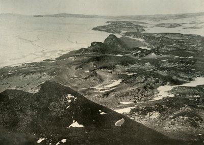 Guardando a nord verso Cape Royds, c. 1908, 1909 da Unbekannt