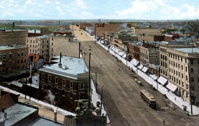 Guardando a nord lungo Main Street, Winnipeg. Manitoba, Canada, c1900 da Unbekannt