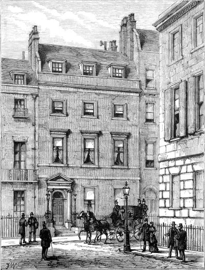 Casa di Lord Beaconsfield, 19, Curzon Street, Mayfair, Londra, 1900 da Unbekannt