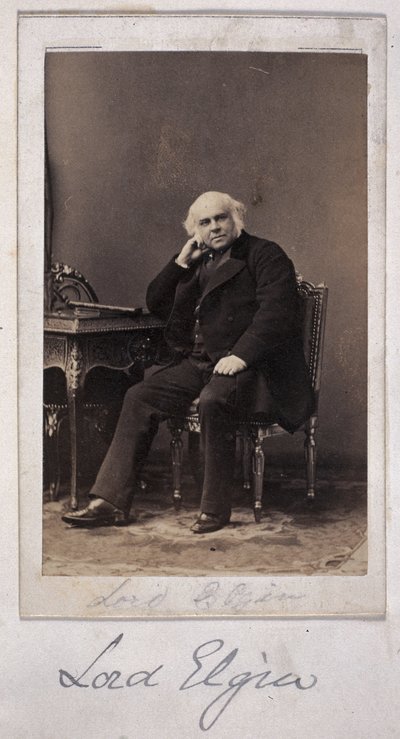 Lord Elgin, diplomatico britannico, c. 1860 da Unbekannt