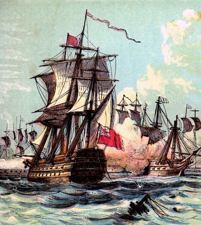 Vittoria di Lord Howe, 1794 da Unbekannt