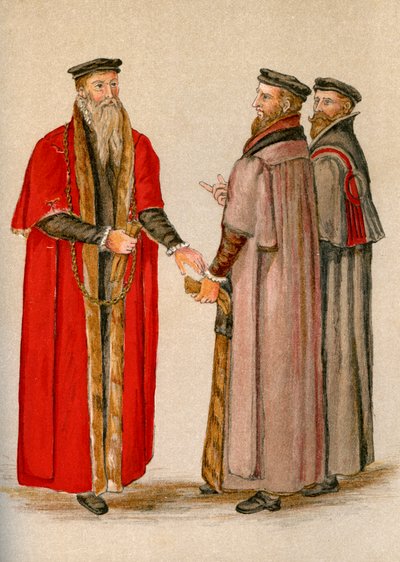 Lord Mayor e Aldermen, 1893 da Unbekannt