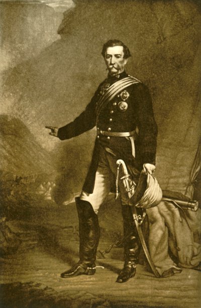 Lord Napier di Magdala, 1860, 1901 da Unbekannt